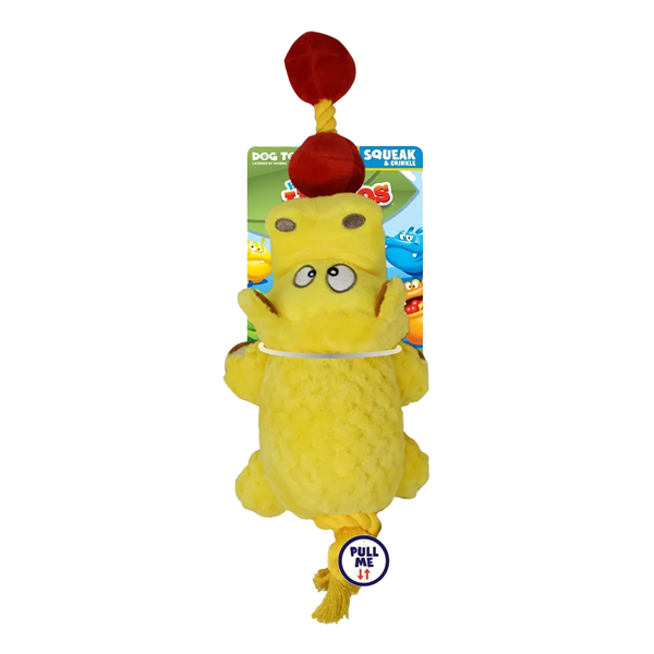Hasbro Hungry Hippos Squeak Rope