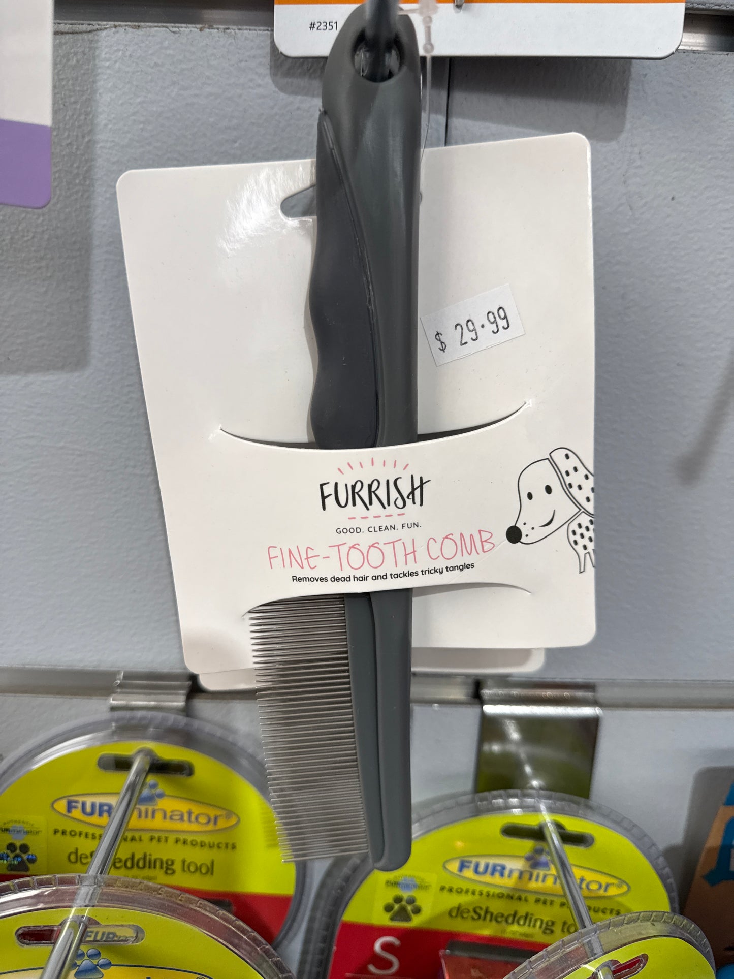 Furrish Fine Tooth Comb