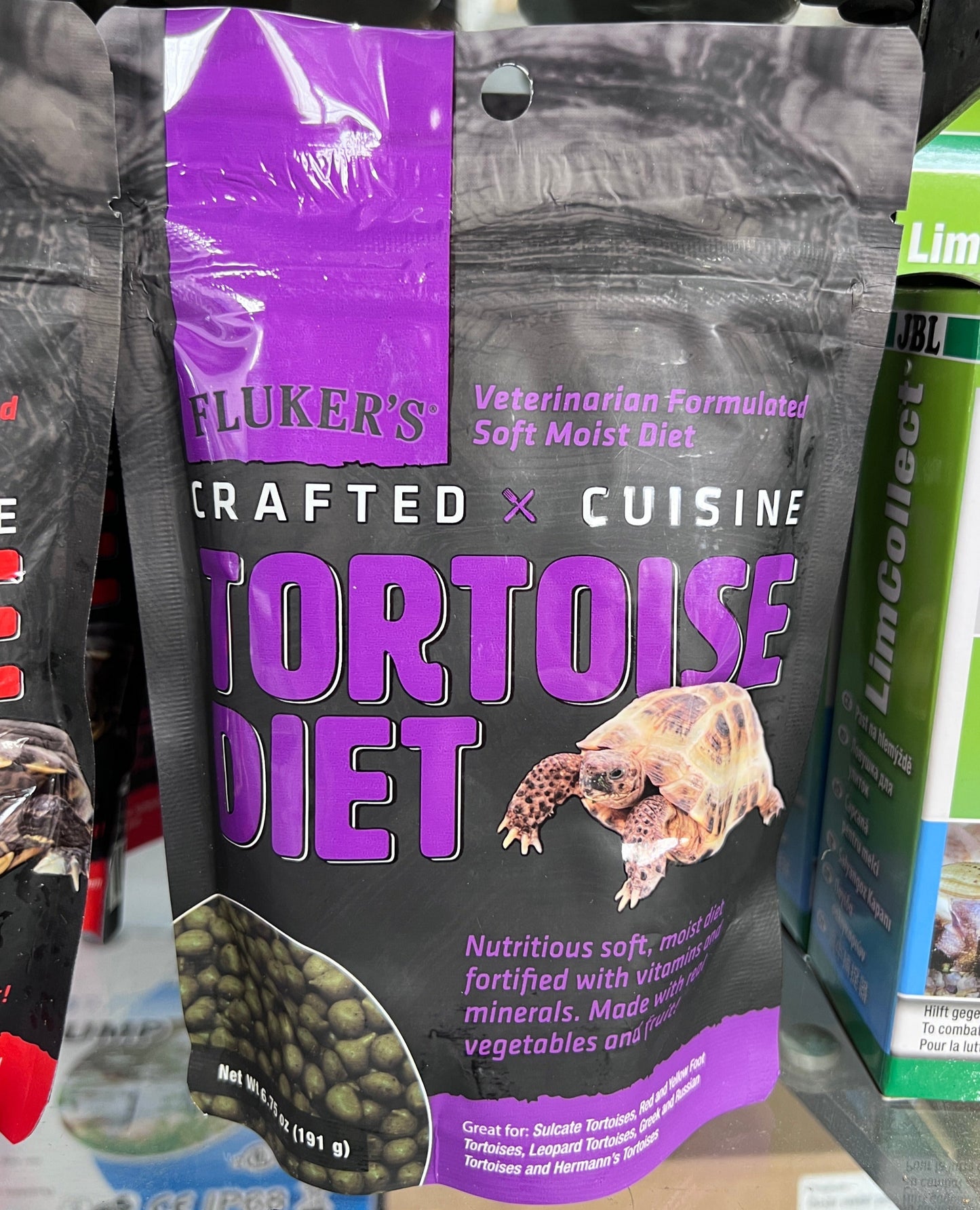 Crafted Cuisine Tortoise Diet - A Timothy Hay-infused feast for Sulcate, Red & Yellow Foot, Leopard, Greek, Russian, and Hermann’s Tortoises, available at Campbells Garden Centre. 🌿🍎🐢
