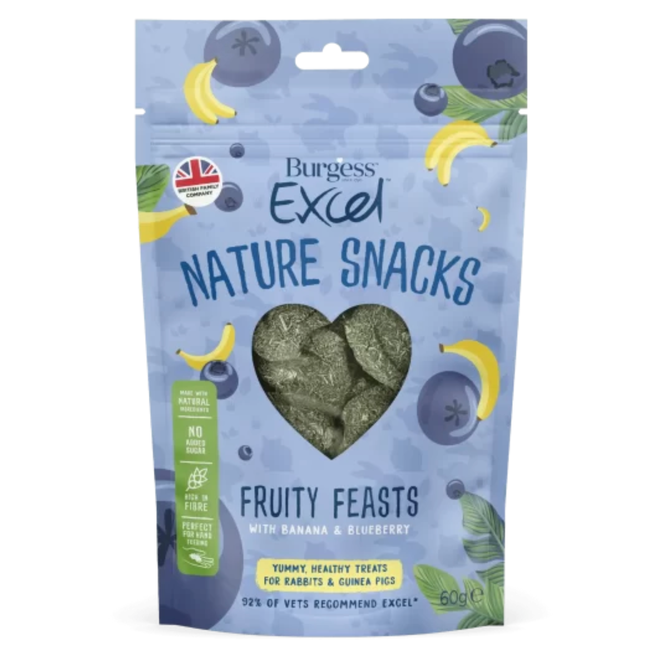 Burgess Excel Nature Snacks 60g
