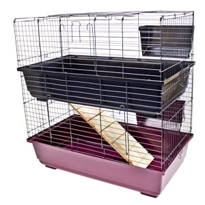 Strong Rabbit Cage100x55x92cm 2Tier