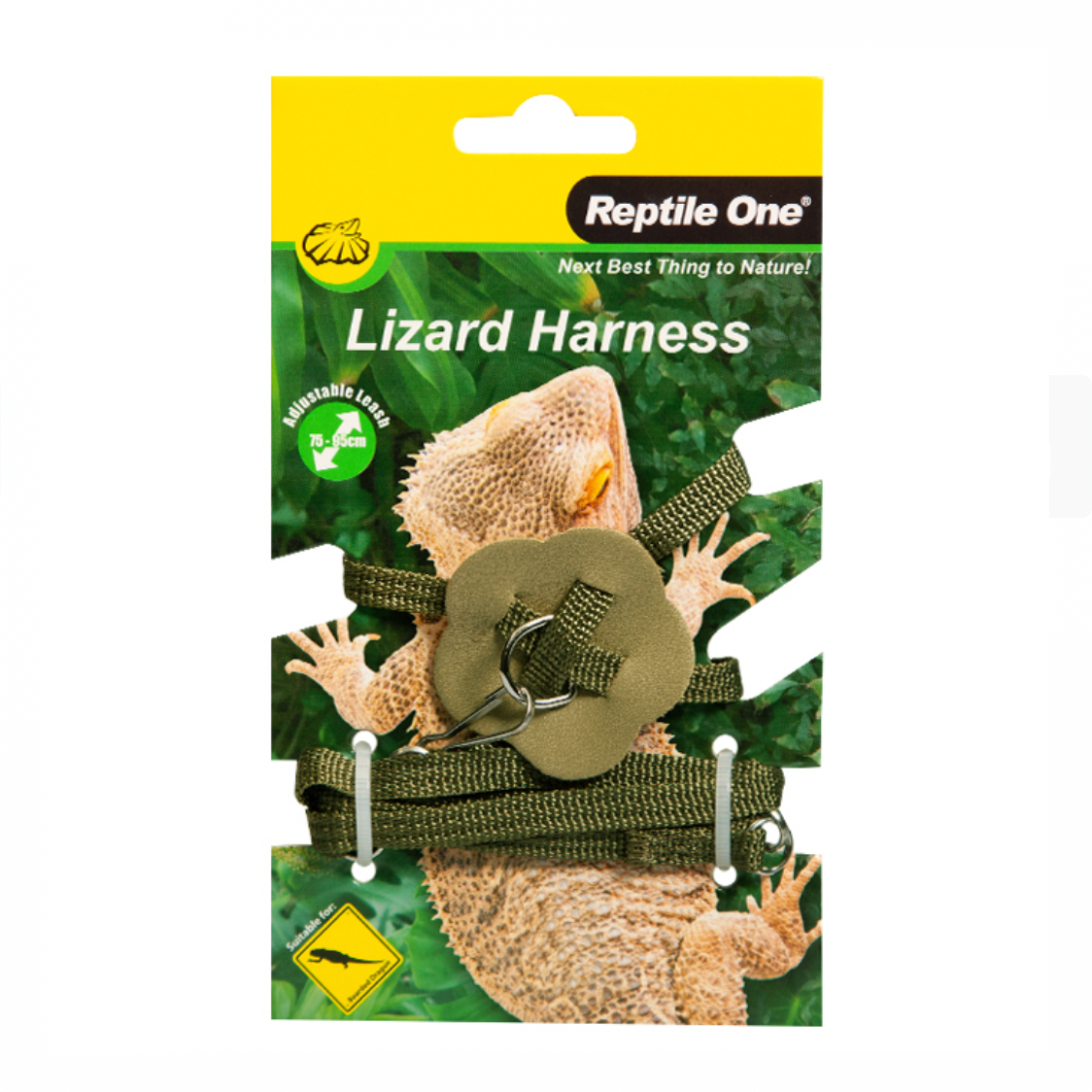 Reptile One Lizard Harness With Adjustable Leash
