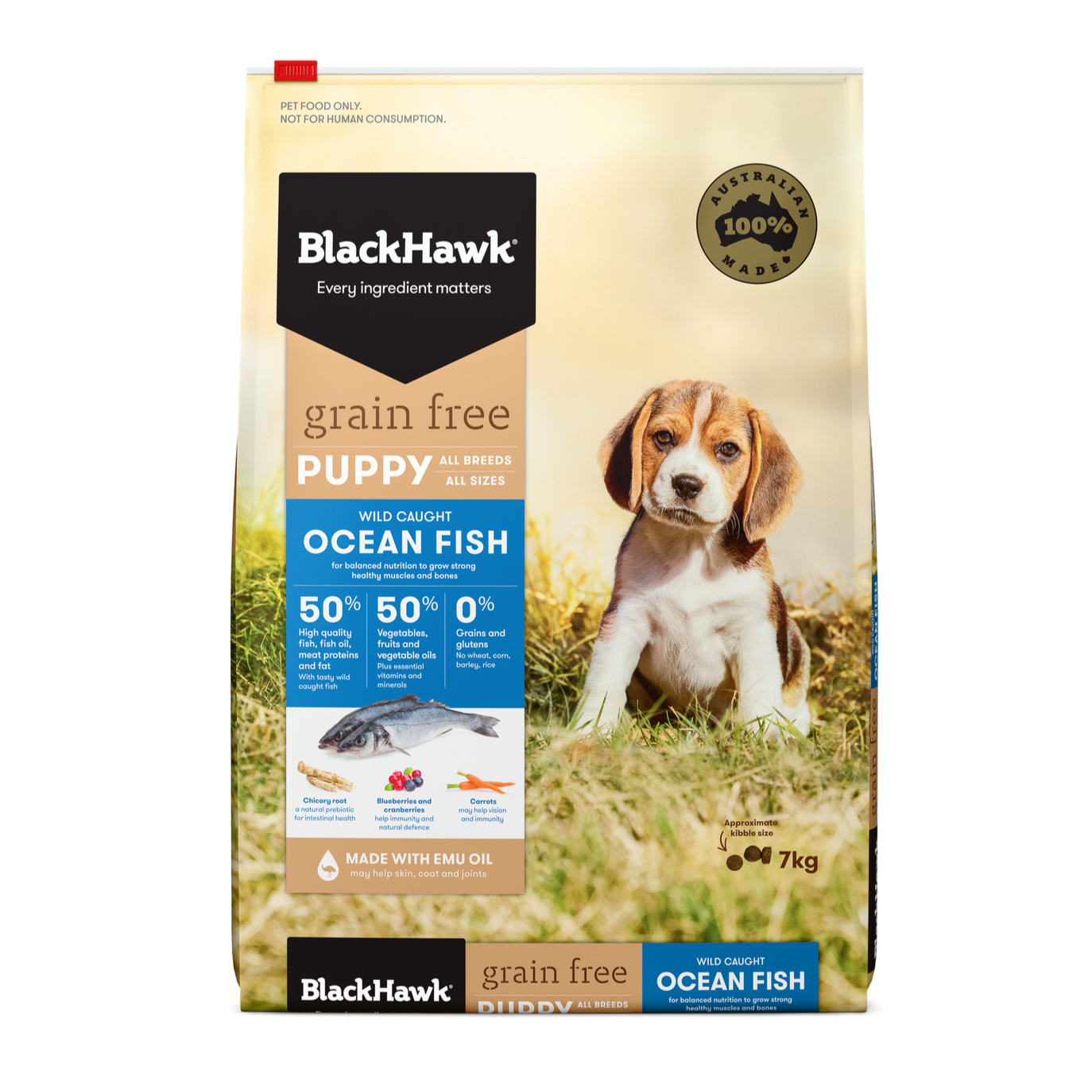 Black Hawk Puppy Grain Free - Ocean Fish