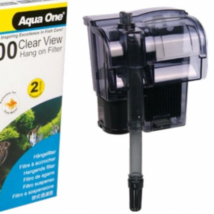 Aqua One H100 ClearView Hang On Filter 180l/hr