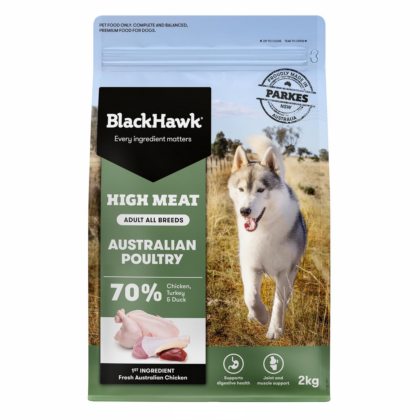 Black Hawk High Meat Poultry 2kg