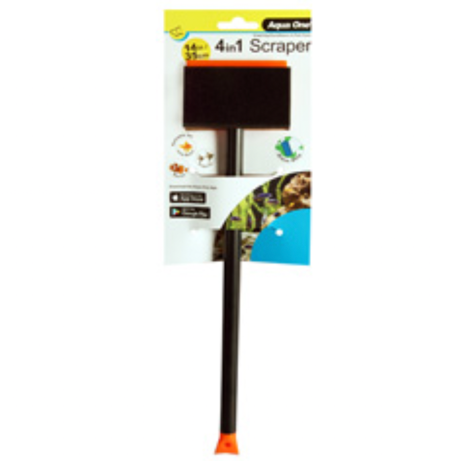 Aqua One 4 In 1 Scraper
