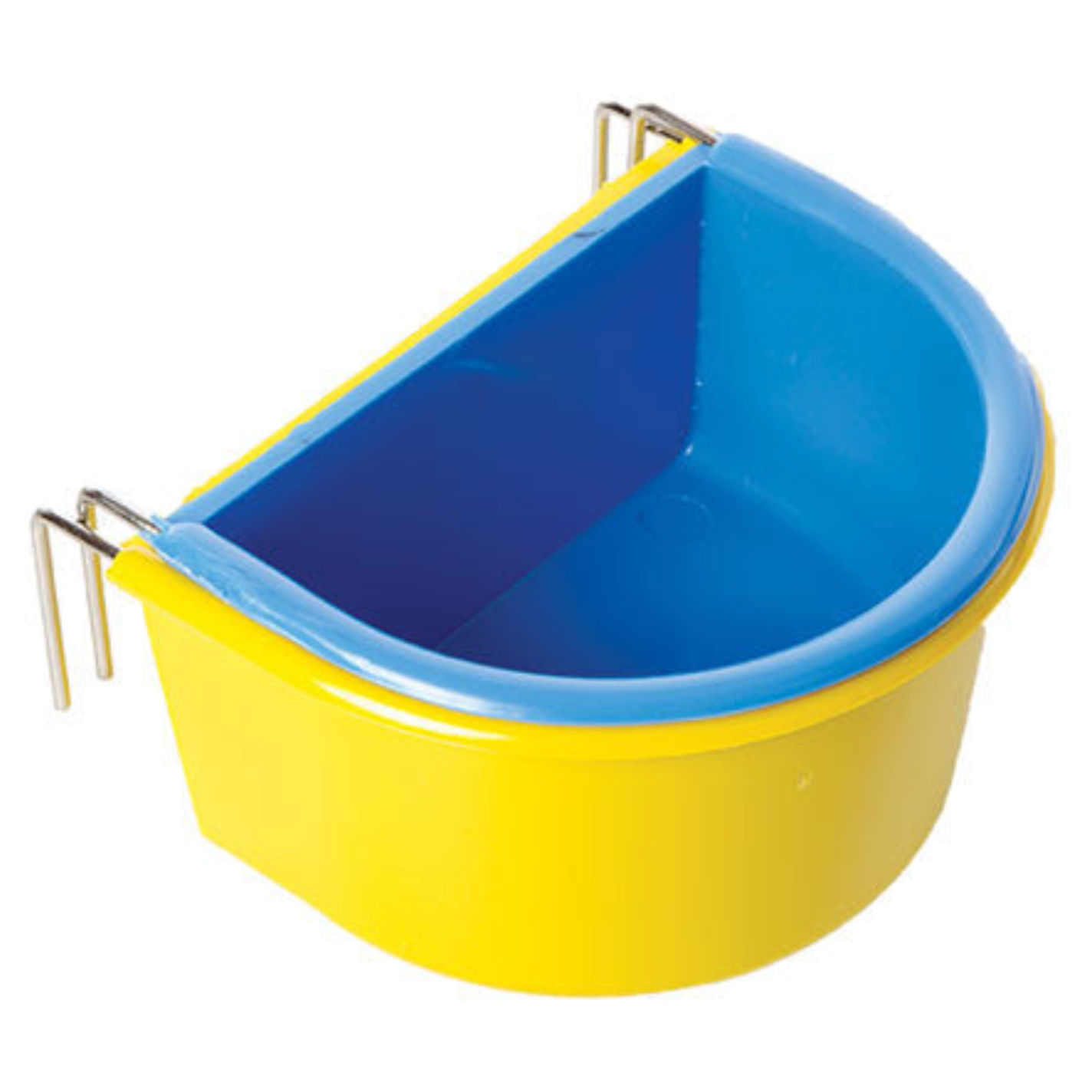 Bird Plastic Feeder D With Hooks 2 Pack Small