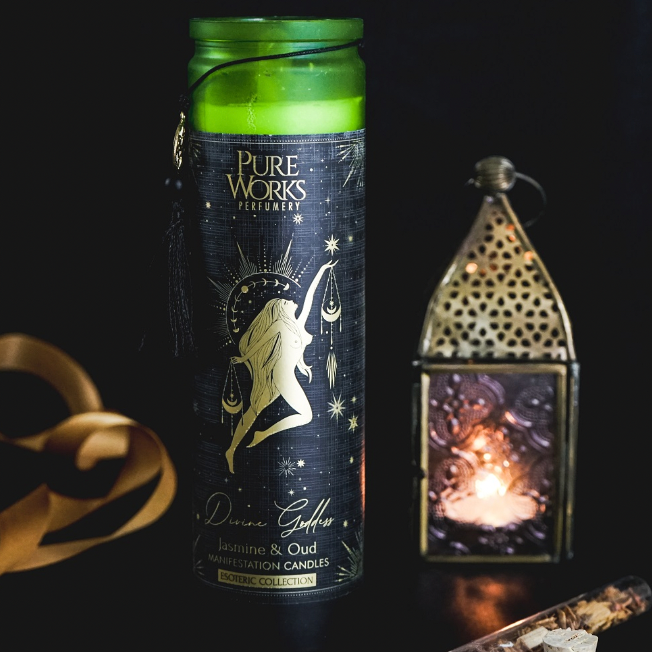 Divine Goddess Jasmine & Oud Manifestation Candle