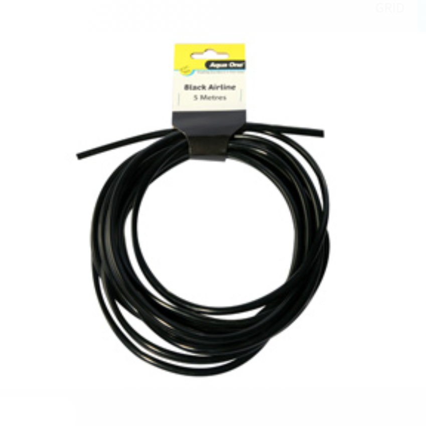 Aqua One Air Line PVC 5m Black