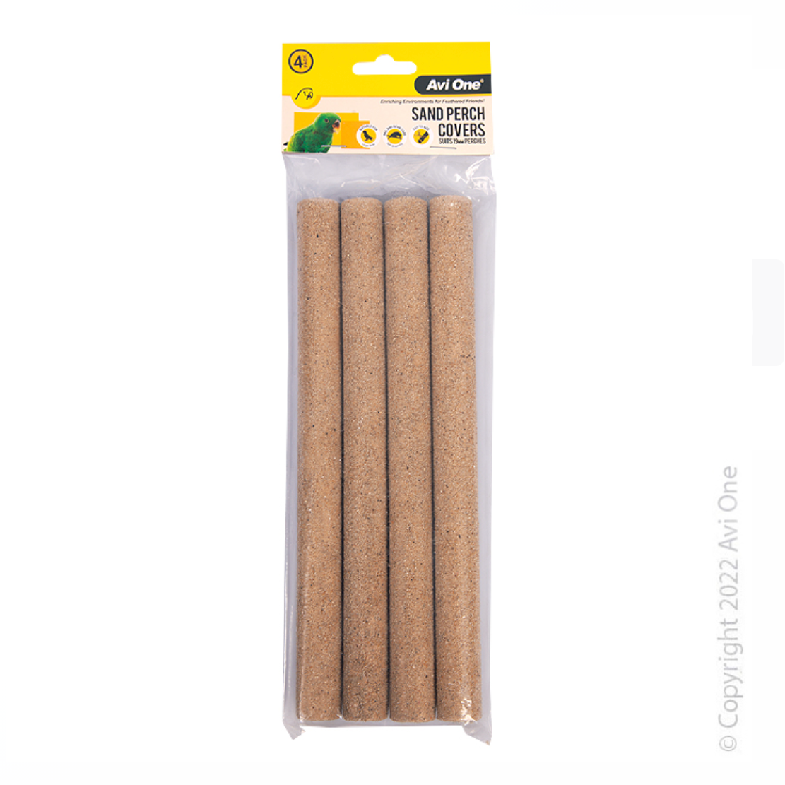 Avi One - Sand Perch Cover 23cm Suit 19mm Perch 4pk