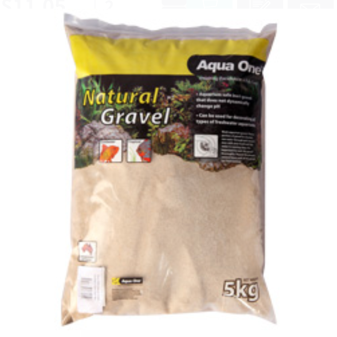 Natural Gravel River Sand Australian - 5kg