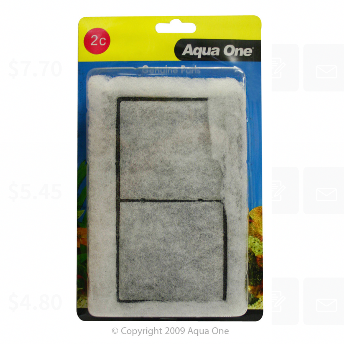 Aqua One Cartridge Carbon - AquaStyle 510 LifeStyle 40, 52 (2/pk)