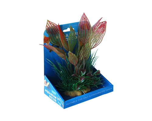 Aqua Care Plant Decor Resin Base 20cm #010