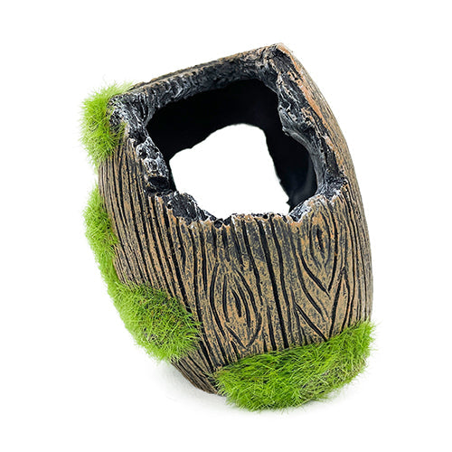Aqua Care Ornament Moss Covered Barrel small
