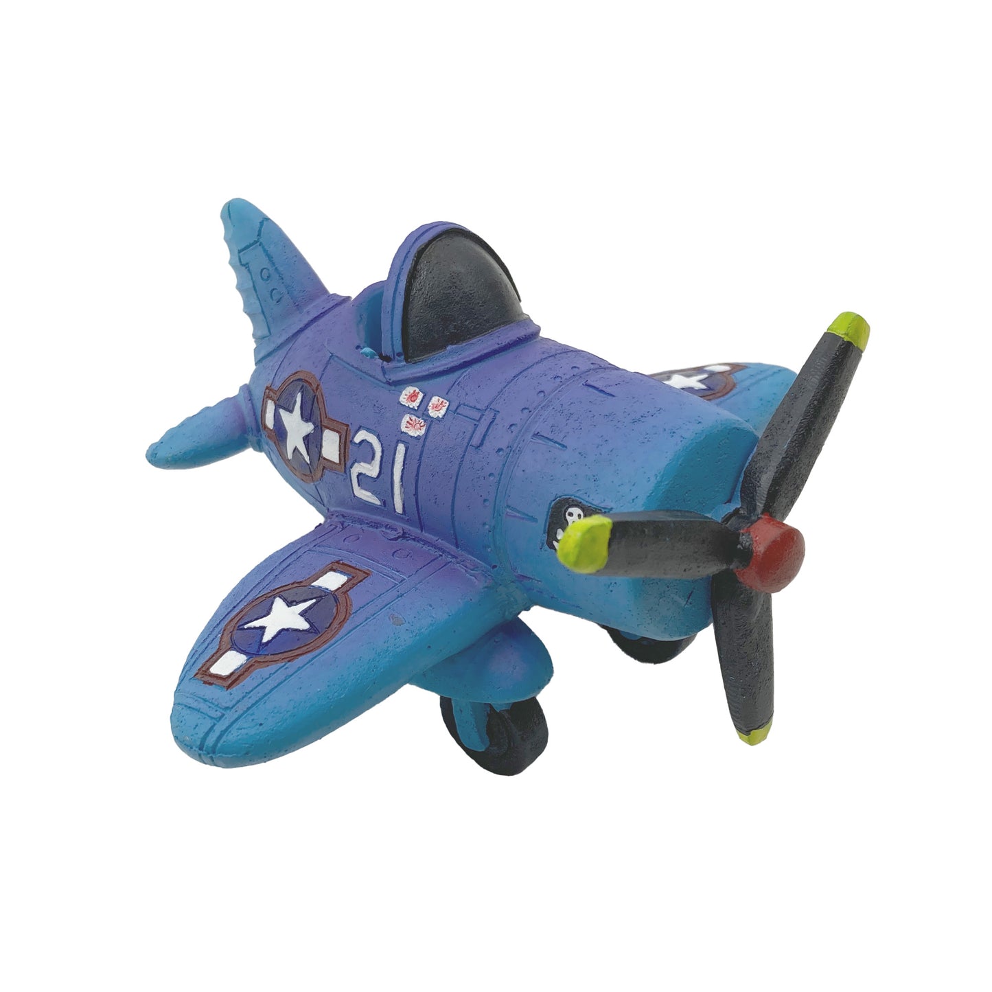 Aqua Care Aquarium Decor Ornament Aeroplane