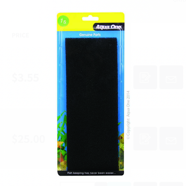 Aqua One Sponge Pad - AR126/380 (2pk)