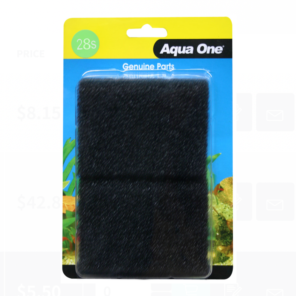 Aqua One Sponge - 104F (2pk) - 28S