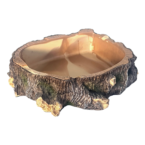 AquaWorld Reptile Resin Wood Bowl Medium