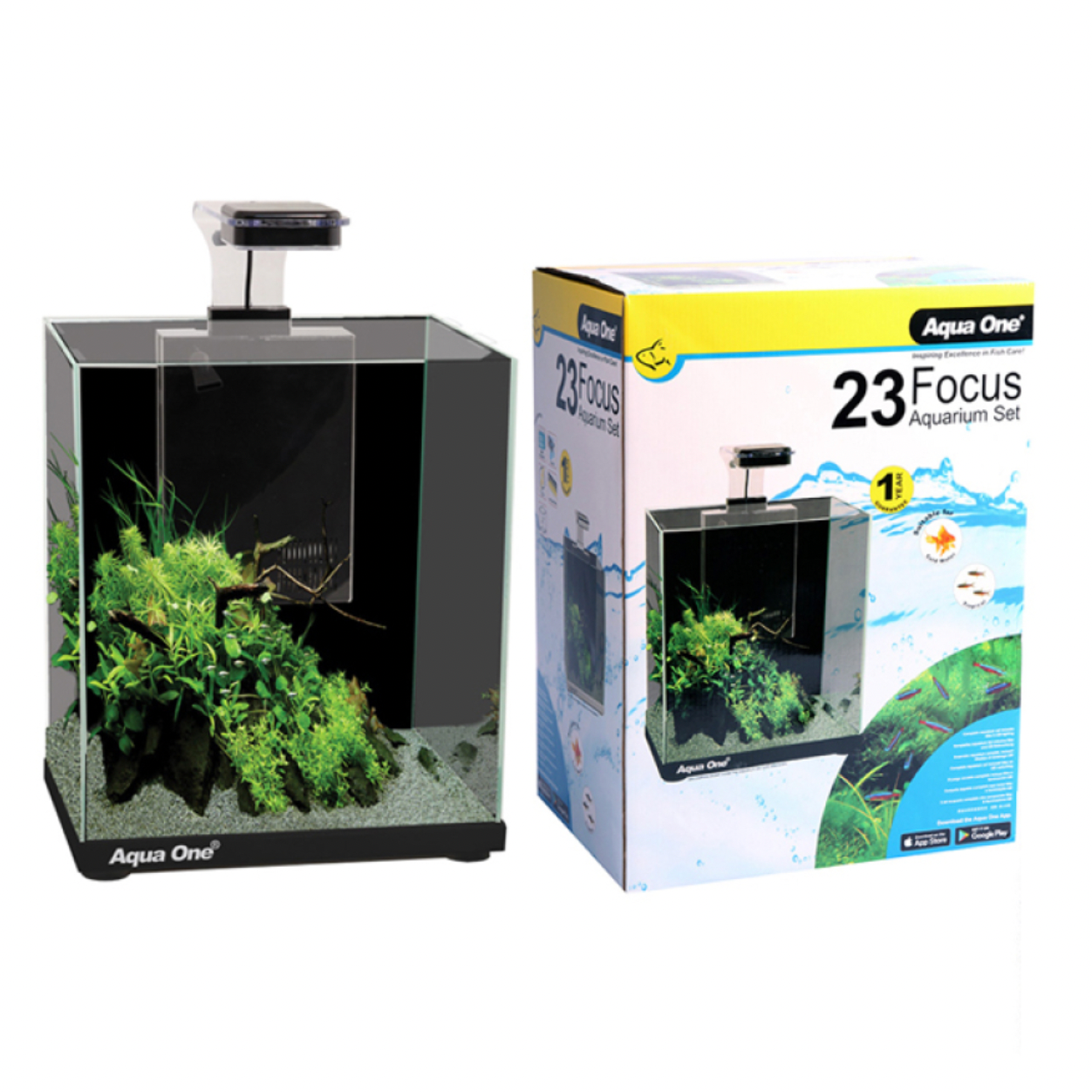 Aqua One Focus 23 Glass Aquarium 23L