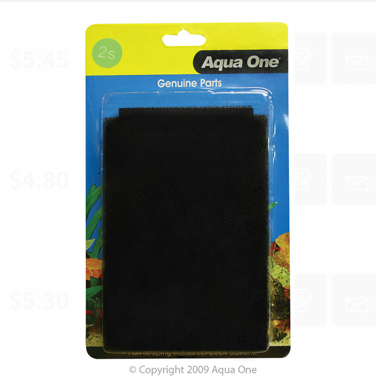 Aqua One Sponge Pad - AR510 Lifestyle 40/52 (2pk)