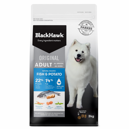 Black Hawk Dog Original Fish & Potato