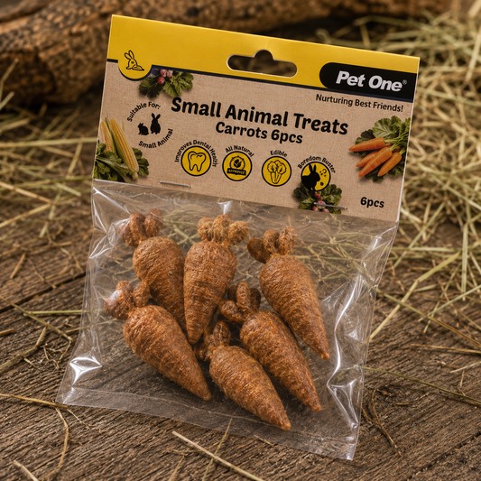Pet One Small An Treat Carrots 6pcs