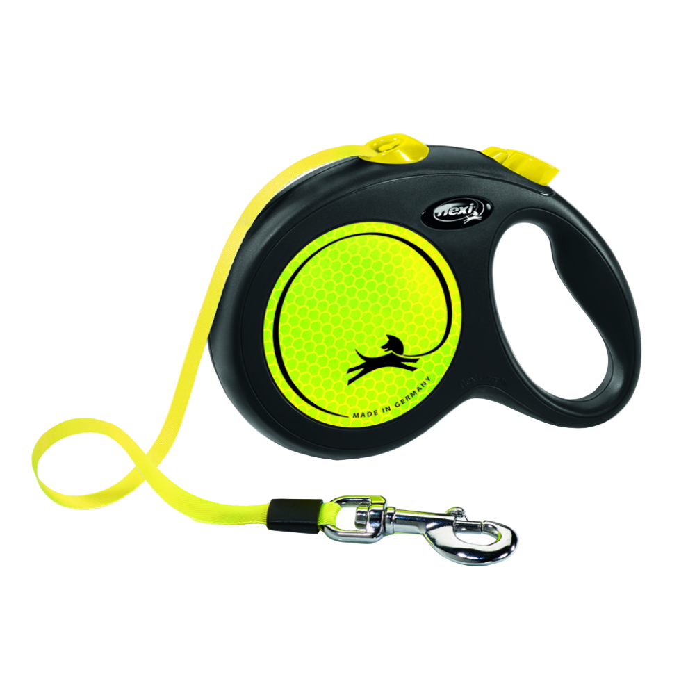 Flexi Neon - 5m Tape Retractable Leash