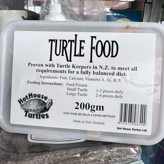 Frozen Turtle Food from Hot House Turtles