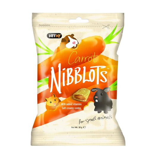 Nibblots Carrot – Cream-Filled Treats for Small Animals