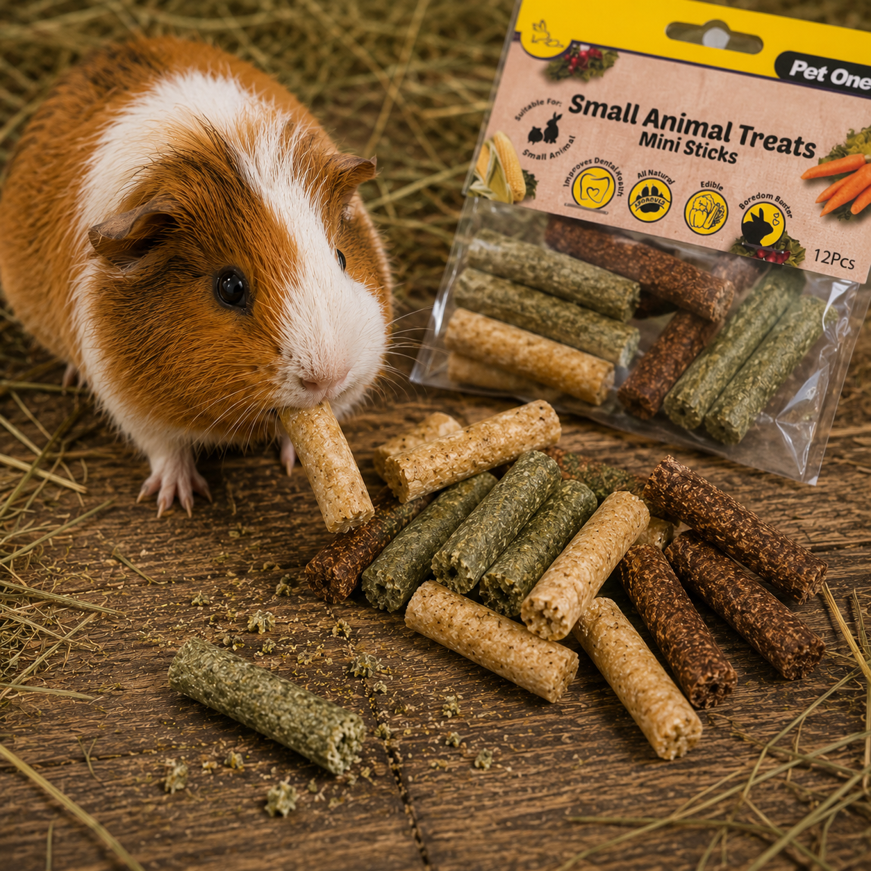 Pet One Small An Treat Mini Sticks 12pcs