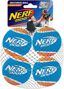 Nerf Blaster Refill 4 Pack Distance Tennis Ball