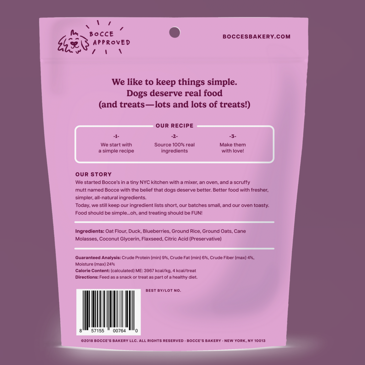 Bocce's Quack, Quack, Quack Training 6oz