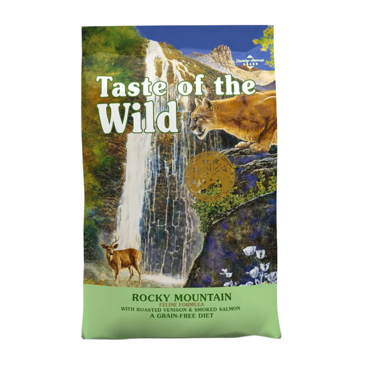 "Taste of the Wild Rocky Mountain Cat Food – Venison & Salmon High Protein Recipe"
