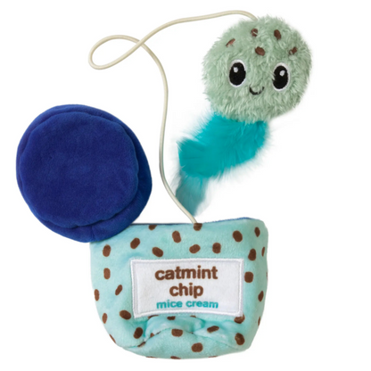 Quirky Kitty Mice Cream Hide-A-Toy