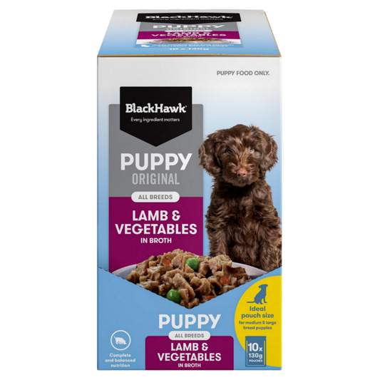 Black Hawk Wet Puppy Food Lamb - 130g
