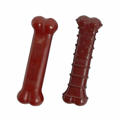 Power Chew Basted Bone Twin Pack