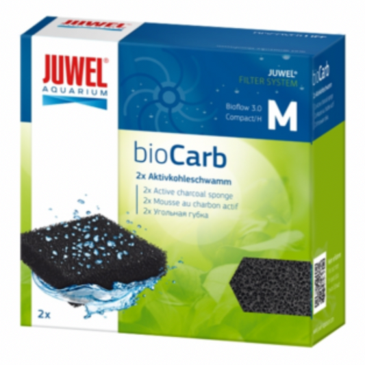 Juwel Carbon Sponge M (2 Pack)