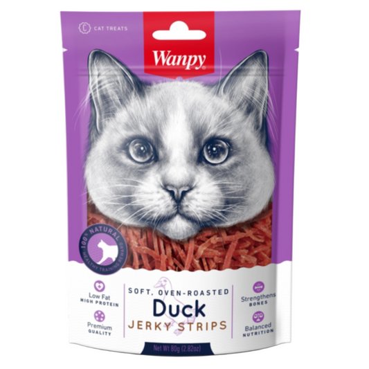 Wanpy Cat Treats - Duck Jerky