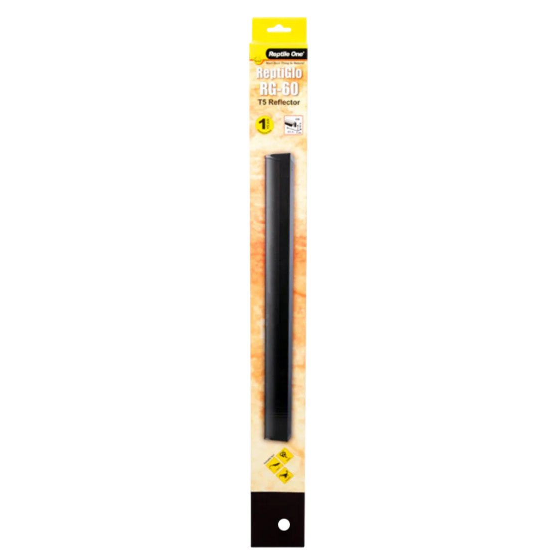 Reptile One ReptiGlo RG60 Single T5 Reflector 60cm
