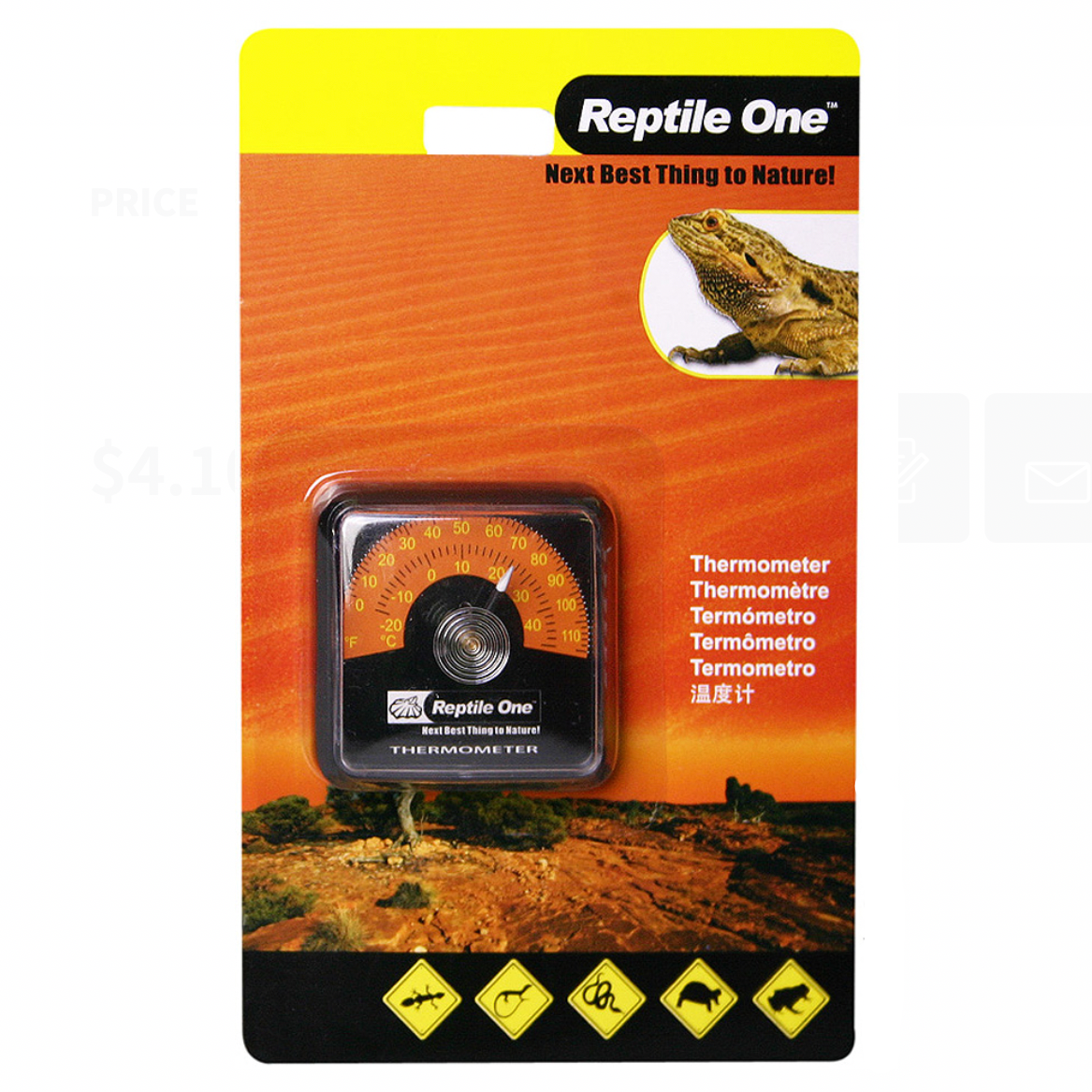 Reptile One Stick On Thermometer Reptile Economy
