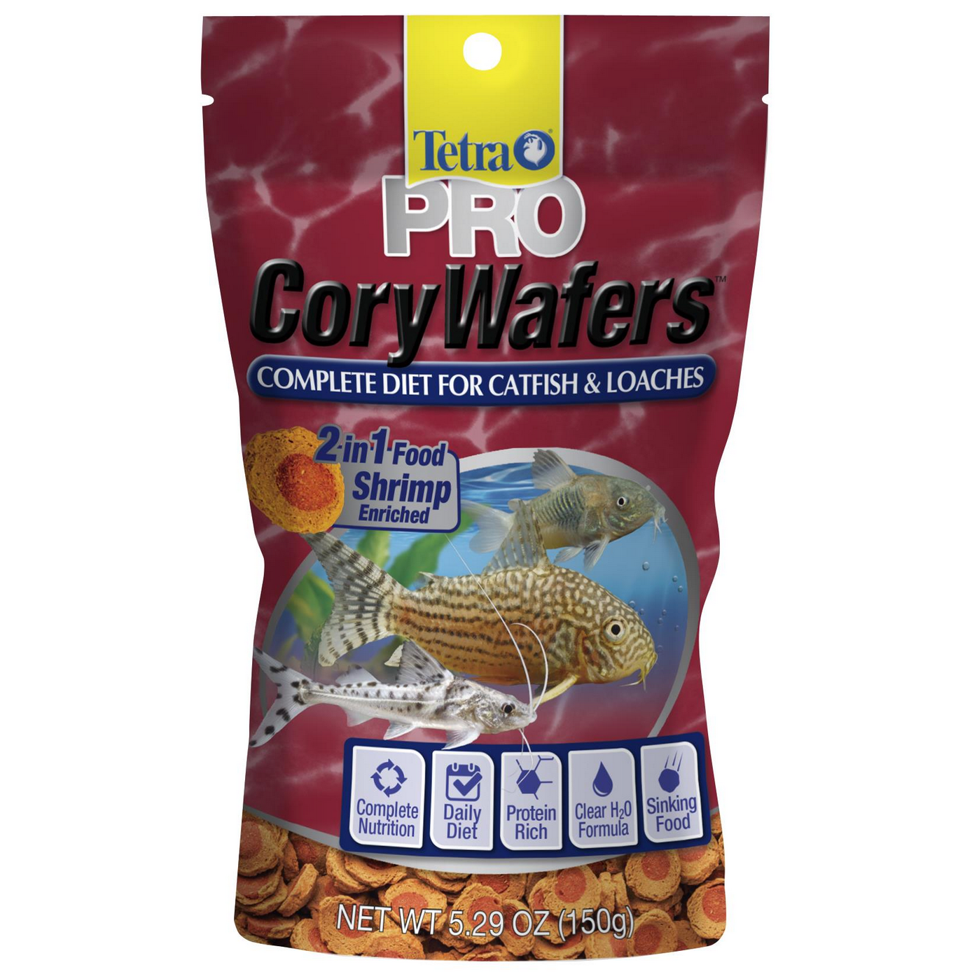 Tetra Pro Cory Wafers 150g