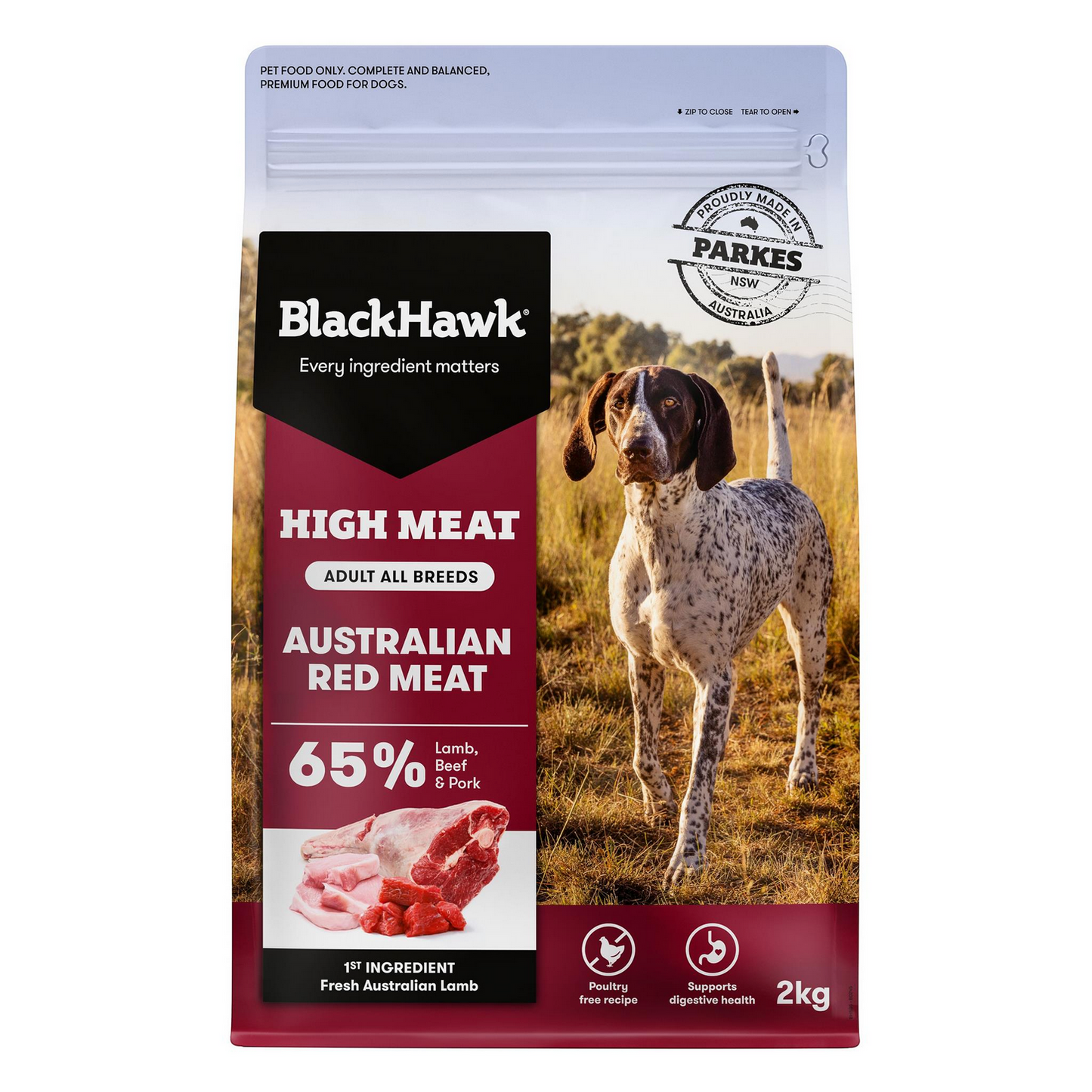 Black Hawk High Meat Red Meat 2kg