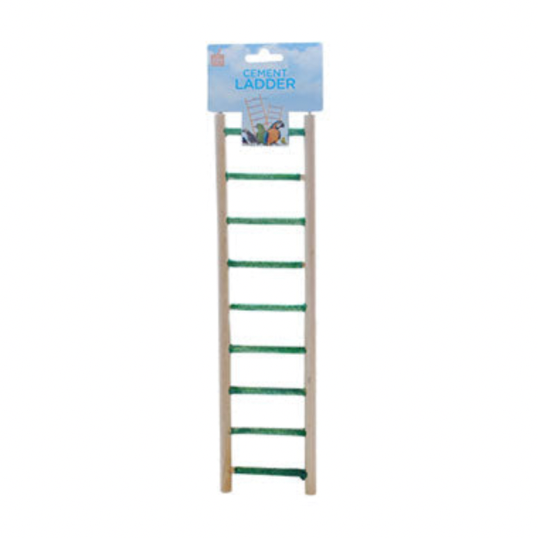 Avian Care Bird Wooden Ladder Cement/Grit