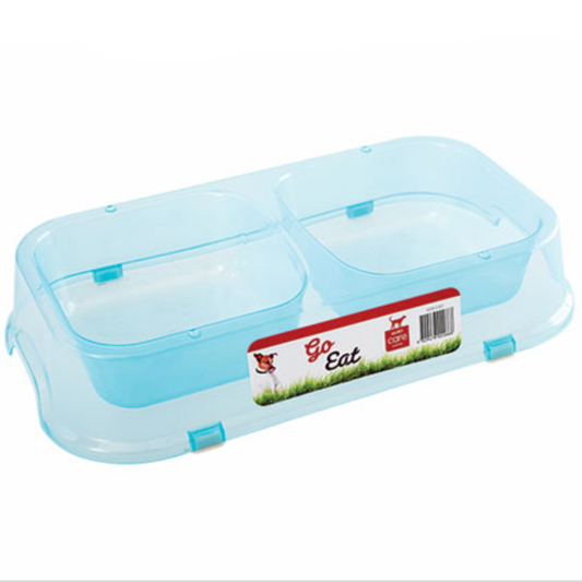 Bowl Double Plastic Large