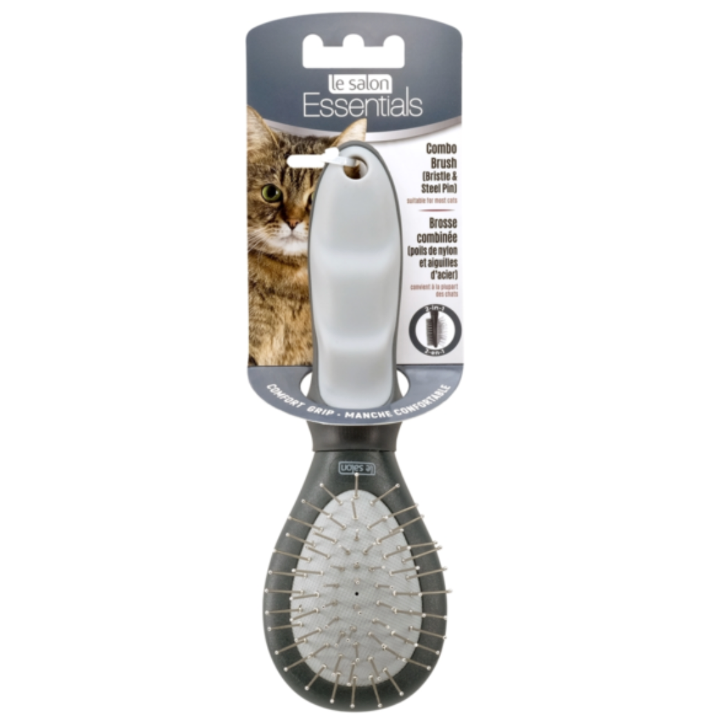 Le Salon Essentials Cat Combo Brush Small
