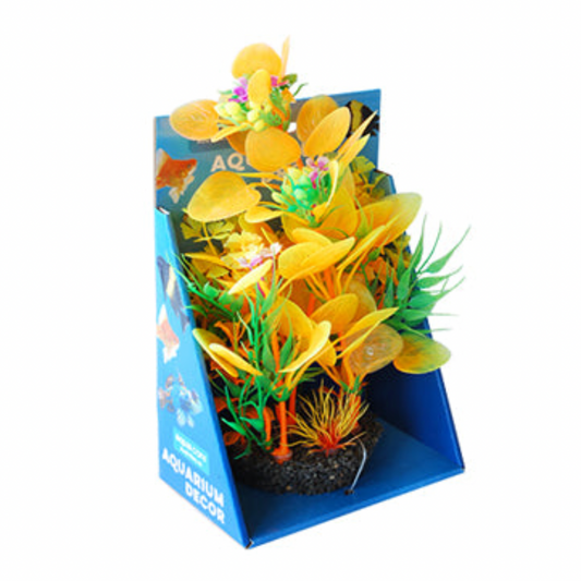 Aqua Care Plant Decor Resin Base 22cm #013