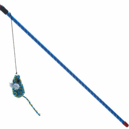 Cat Toy Teaser Wand with Mouse