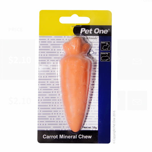 Pet One Mineral Chew Carrot 35g