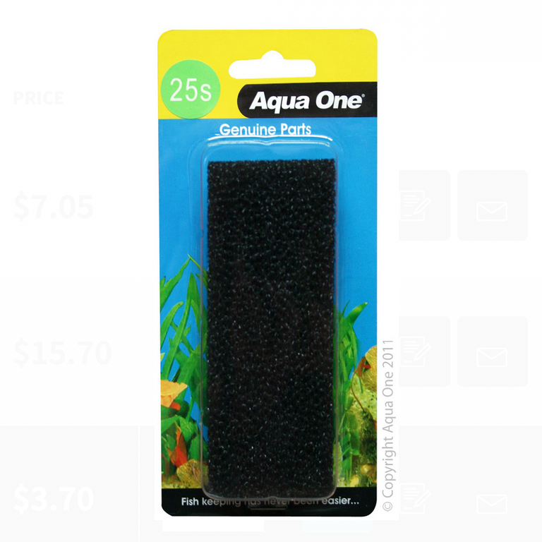 Aqua One Sponge - 101F (2pk) - 25S
