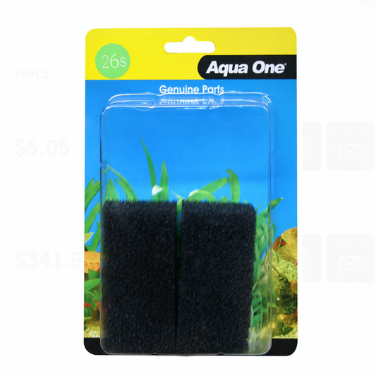 Aqua One Sponge - 102F (2pk) - 26S